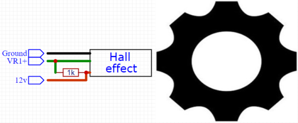 Screenshot Hall Effect Sensor Circuit