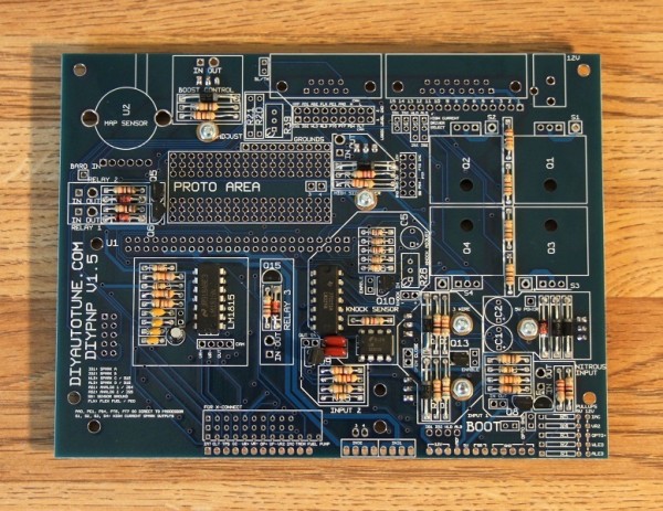 Large Transistors DIY PNP v1.5 Main Assembly Board