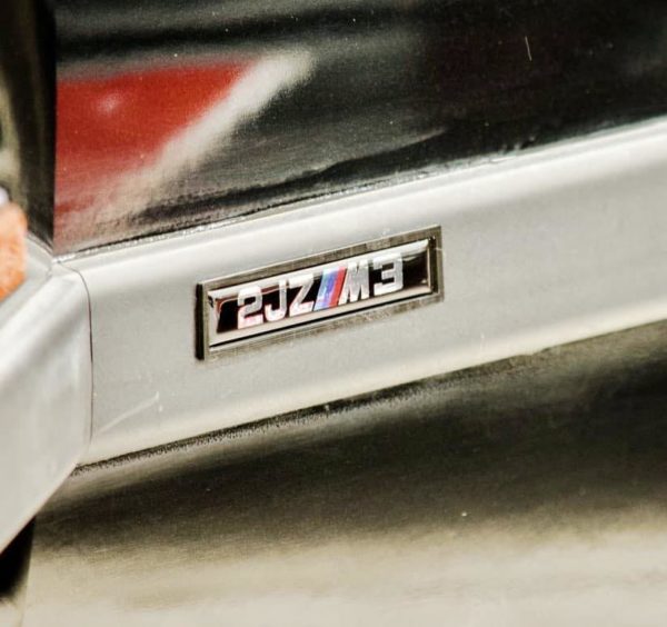 BMW E36 M3 MS3X Standalone ECU equipped with turbocharged Toyota 2JZ engine swap.