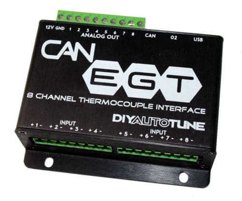 CAN EGT 8 Channel Thermocouple Amplifier / Interface