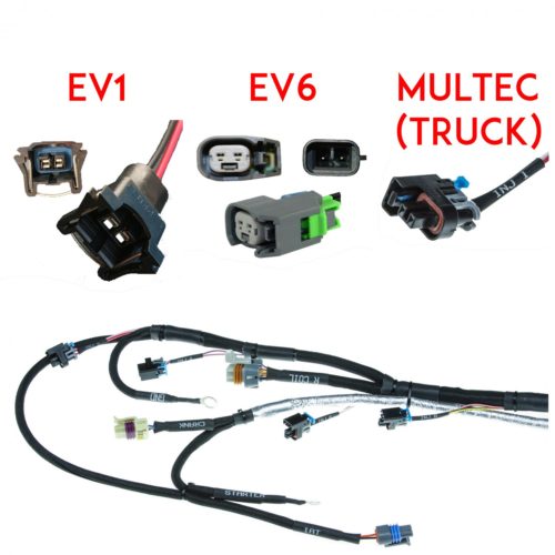 EV1 versus EV6 versus Multec Fuel Injector Connectors