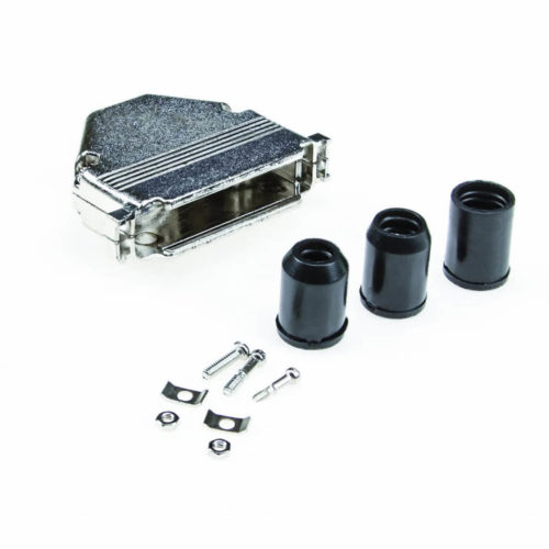 Metal DB37 Cover with Hardware and Gaskets