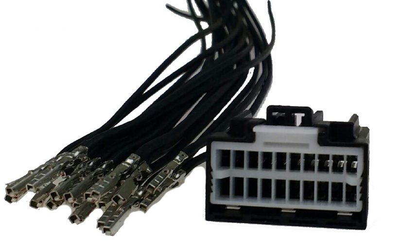 M20 Connector with precrimped pigtail wires