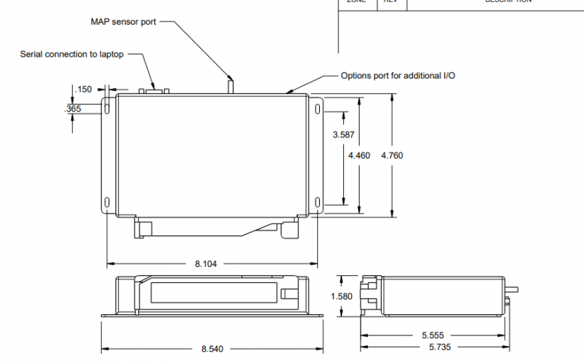 E36 MSPNP case drawing