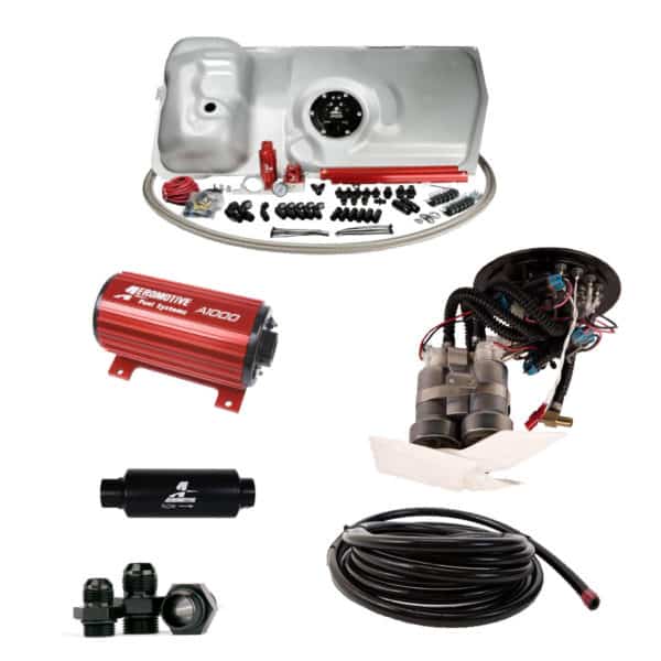 Fuel Tank, Fuel Pump, Filters, and lines