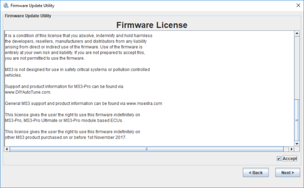 Firmware license