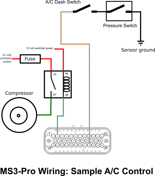 Ms3pro A C Control Wiring Diyautotune Com